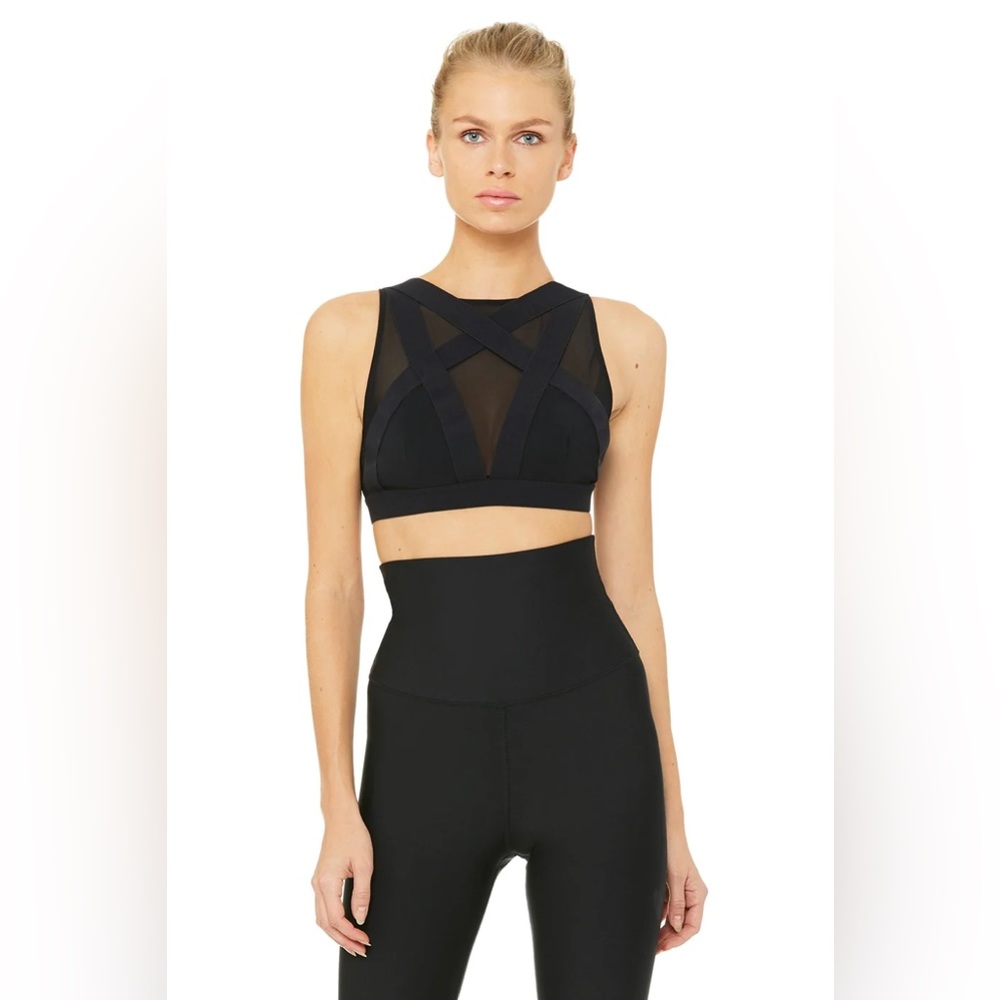 Alo Yoga Bandage Bra Black XS Rare